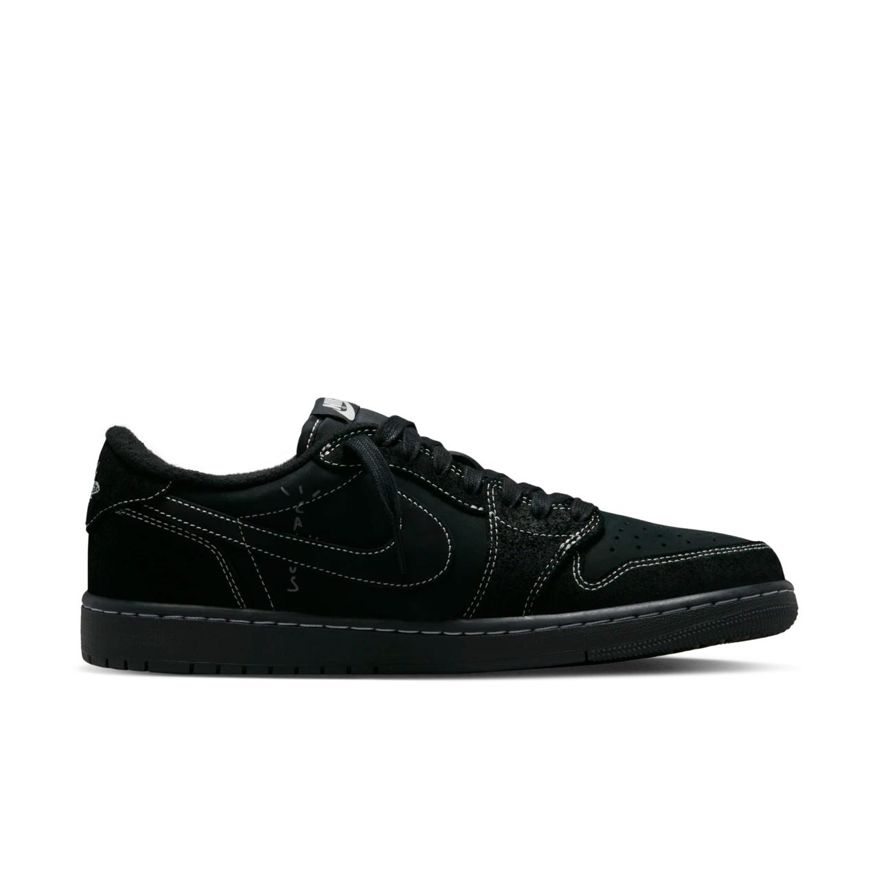 Air Jordan 1 Low Travis Scott Black Phantom